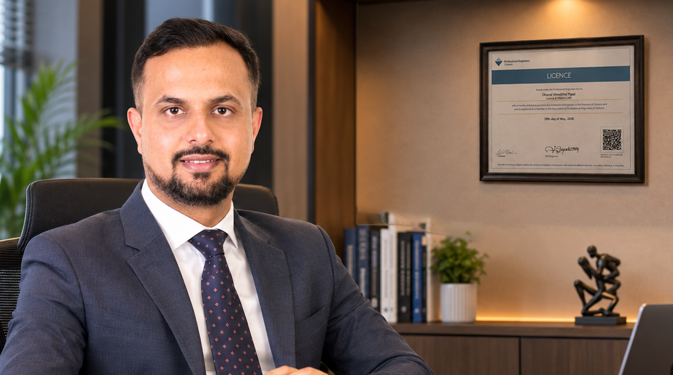 Thrilled to Celebrate the Proven Excellence of Dhaval Patel, P.Eng. Image